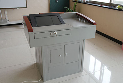 多媒体教学讲台HX-1100产品正面