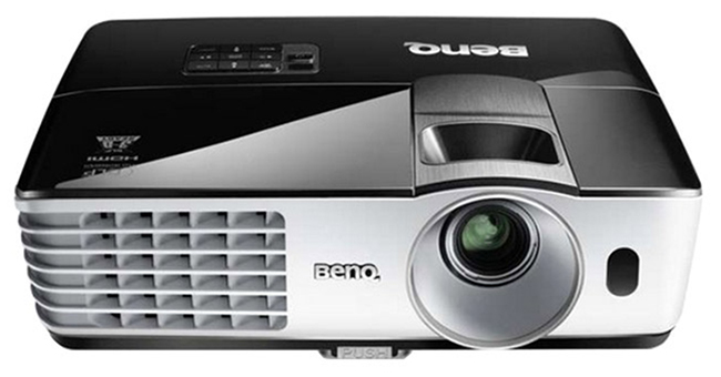 明基MX666投影机正面