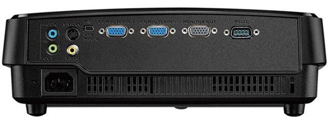 明基MMX505投影机背面