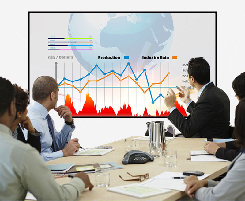 菲涅尔硬屏商务办公