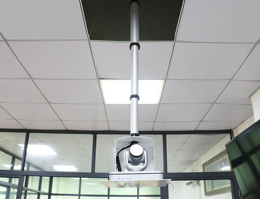 电动竹节式吊架监控案例