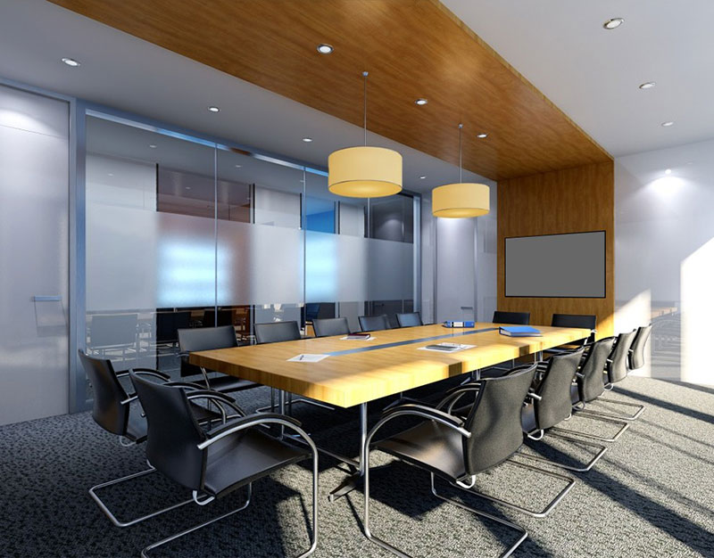 黑栅抗光硬屏办公应用