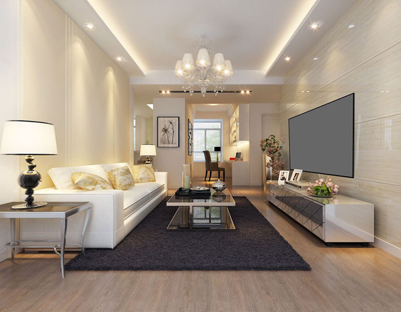 黑栅抗光硬屏家庭影院